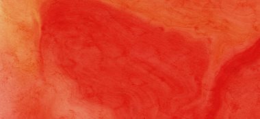 Soyut kırmızı suluboya arka plan. Pankart unsuru tasarla. Vektör illüstrasyonu