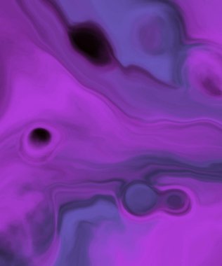 Renkli fırça elementleri olan zarif bir afiş tasarımı. Soyut dekorasyon. Vektör illüstrasyonu.