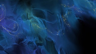 Renkli fırça elementleri olan zarif bir afiş tasarımı. Soyut dekorasyon. Vektör illüstrasyonu.