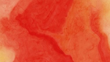 Soyut kırmızı suluboya arka plan. Pankart unsuru tasarla. Vektör illüstrasyonu