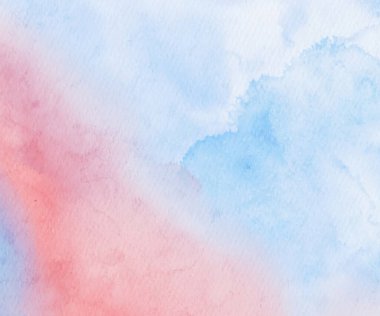 Soyut mavi suluboya boya arka plan. Pankart unsuru tasarla. Vektör illüstrasyonu