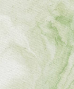 Soyut yeşil suluboya arka plan. Pankart unsuru tasarla. Vektör illüstrasyonu