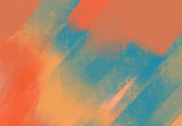 抽象的なカラーペイント背景 バナー要素のデザイン ベクターイラスト — ストックベクタ