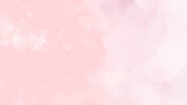 Yumuşak tonlu suluboya lekeleriyle tasarlanmış soyut yatay arkaplan, Vektör illüstrasyonu