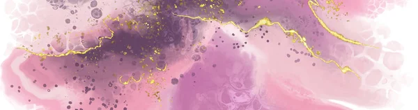 추상적 분홍색 페인팅 디자인 일러스트 — 스톡 벡터