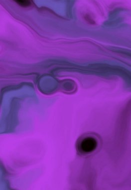 Renkli fırça elementleri olan zarif bir afiş tasarımı. Soyut dekorasyon. Vektör illüstrasyonu.