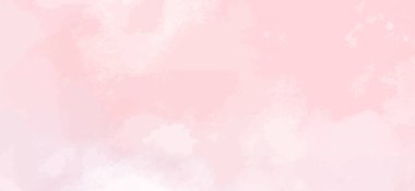 Yumuşak tonlu suluboya lekeleriyle tasarlanmış soyut yatay arkaplan, Vektör illüstrasyonu