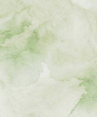 Soyut yeşil suluboya arka plan. Pankart unsuru tasarla. Vektör illüstrasyonu