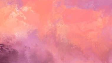 Soyut Pembe Boya Arkaplanı. Pankart unsuru tasarla. Vektör illüstrasyonu