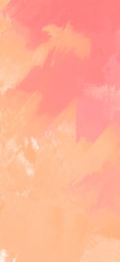 Soyut Pembe Mercan Turuncu Boya Arkaplanı. Pankart unsuru tasarla. Vektör illüstrasyonu