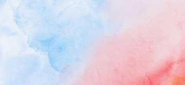 Soyut mavi suluboya boya arka plan. Pankart unsuru tasarla. Vektör illüstrasyonu