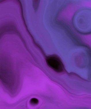 Renkli fırça elementleri olan zarif bir afiş tasarımı. Soyut dekorasyon. Vektör illüstrasyonu.