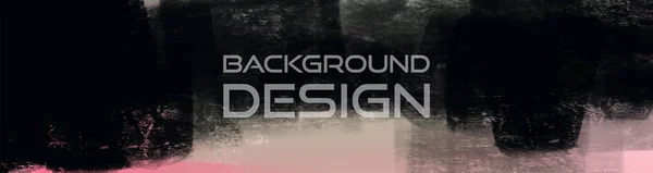 Abstrakte Farbmalerei Hintergrund Design Banner Element Vektorillustration — Stockvektor