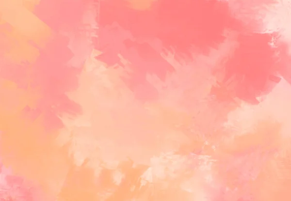 Abstrakte Rosa Koralle Orange Malen Hintergrund Design Banner Element Vektorillustration — Stockvektor