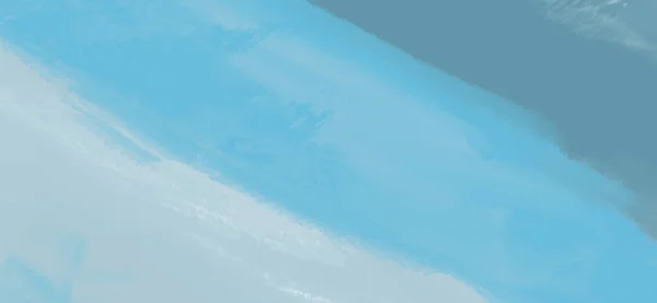 Latar Belakang Cat Biru Abstrak Desain Elemen Banner Ilustrasi Vektor - Stok Vektor