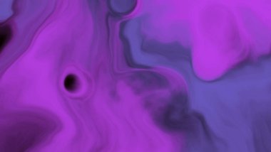 Renkli fırça elementleri olan zarif bir afiş tasarımı. Soyut dekorasyon. Vektör illüstrasyonu.