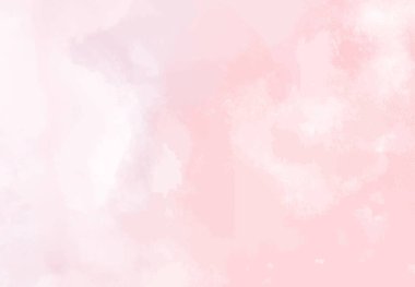 Yumuşak tonlu suluboya lekeleriyle tasarlanmış soyut yatay arkaplan, Vektör illüstrasyonu