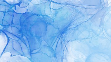 Renkli fırça elementleri olan zarif bir afiş tasarımı. Soyut dekorasyon. Vektör illüstrasyonu.