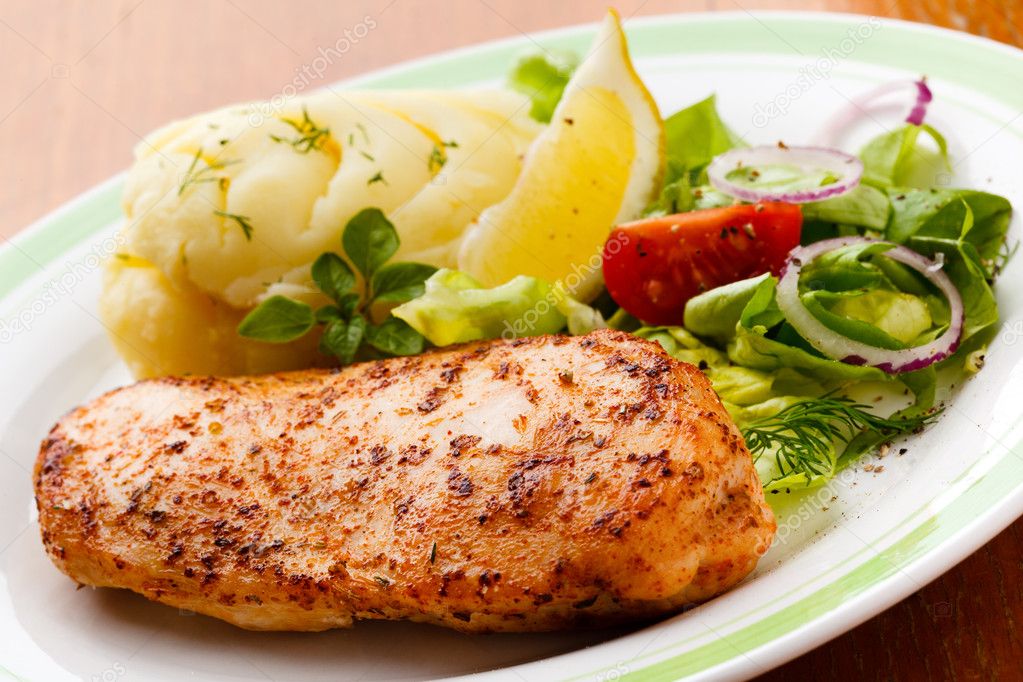 Roasted Chicken Breast And Mashed Potatoes Stock Photo Gbh007 18411613 chicken-mashed-potato-bowls-life-in-the-lofthouse