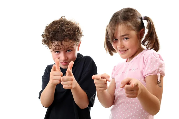 Kinderen hebben plezier — Stockfoto