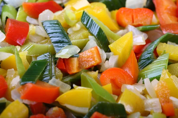 Delicious vegetable salad — Stock Photo, Image