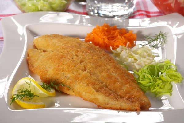 Gebratener Fisch — Stockfoto