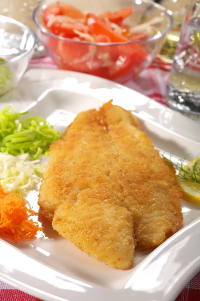 Gebratener Fisch — Stockfoto