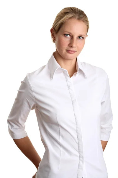 Young attractive businesswoman — Stock Photo, Image