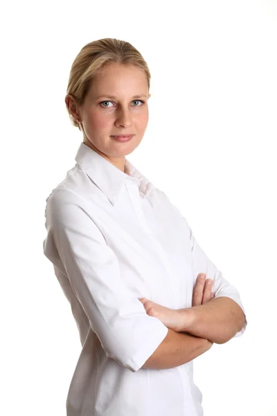 Young attractive businesswoman — Stock Photo, Image