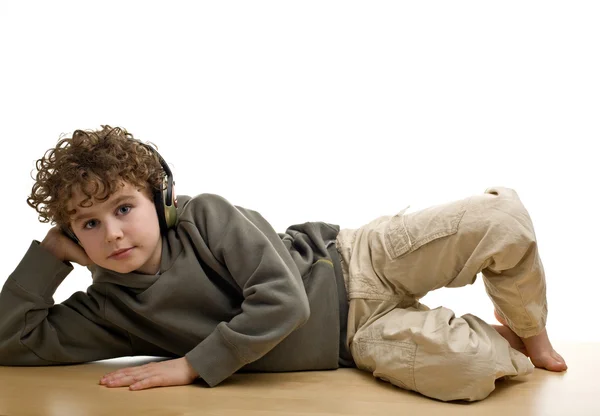 Jongen tot vaststelling van — Stockfoto