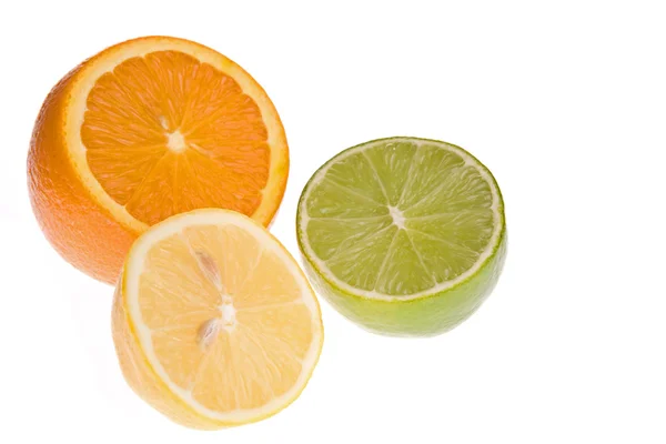 Lemon,orange and lime — Stock Photo, Image