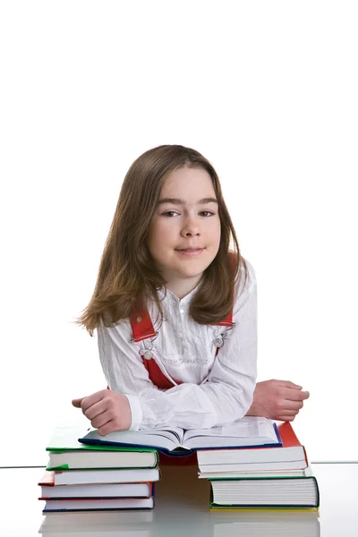 Dívka učení — Stock fotografie