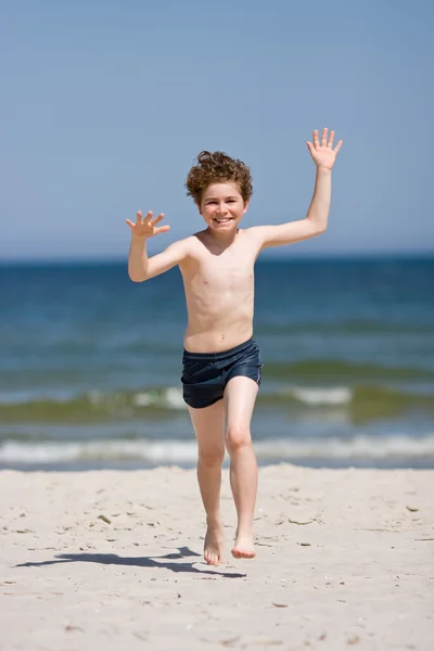 Sulla spiaggia — Foto Stock