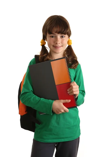 Student holding book — Stock Photo, Image