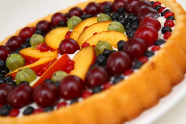 Torta de fruta — Fotografia de Stock