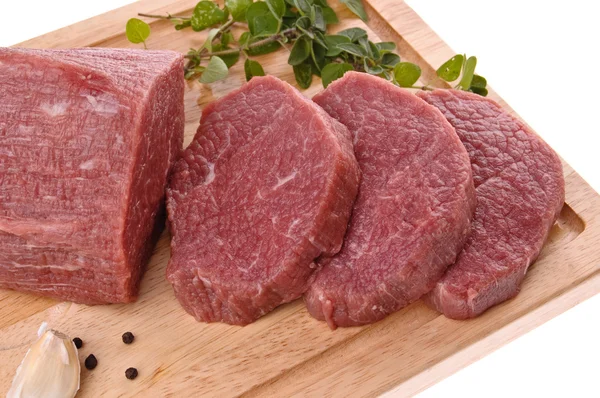 Frisches Rindfleisch — Stockfoto