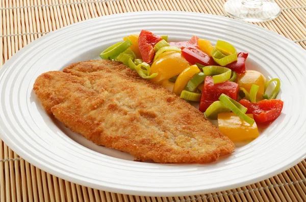 Fischgericht — Stockfoto