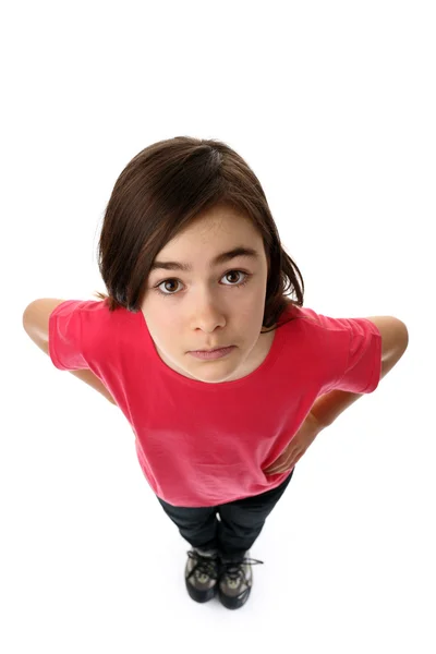 Young girl standing — Stock Photo, Image