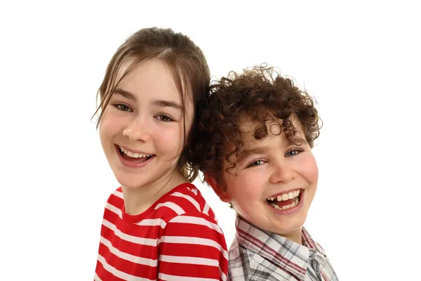 Młody szczęśliwy kids — Zdjęcie stockowe