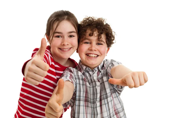 Young happy kids — Stock Photo, Image