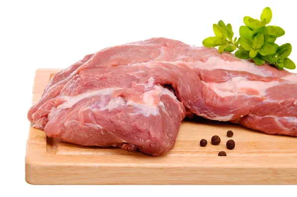 Verse rauwe varkensvlees — Stockfoto