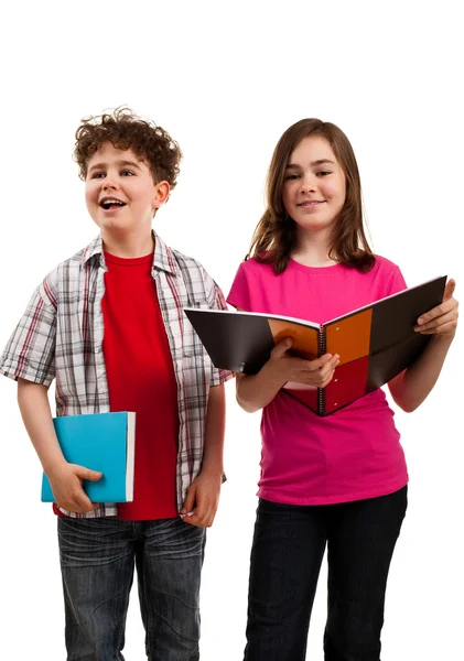 Kinderen die boeken lezen — Stockfoto