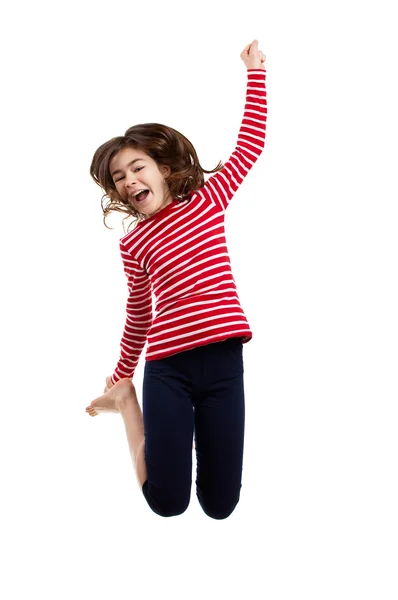 Girl jumping — Stock Photo, Image