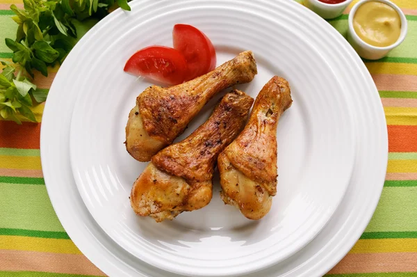 Roasted spicy chicken — Stock Photo, Image