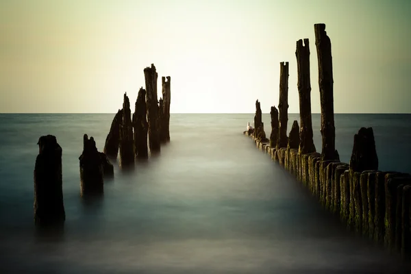 Milczący morze — Zdjęcie stockowe