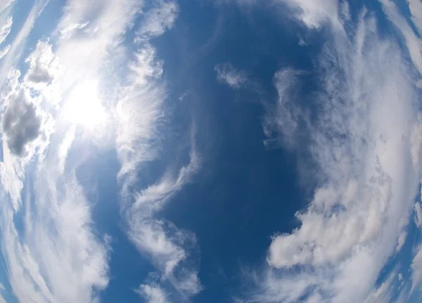 Cielo azul y nubes —  Fotos de Stock