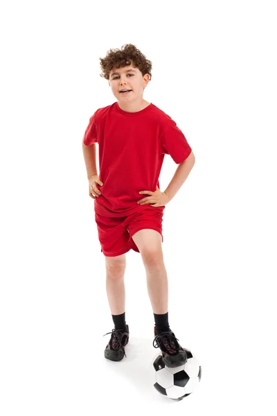 Young football player — Stock Photo, Image