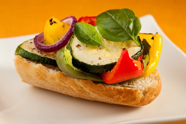 Vegetarian sandwich — Stock Photo, Image