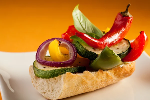 Sandwich végétarien — Photo