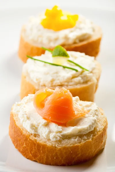 Mini-Sandwiches — Stockfoto